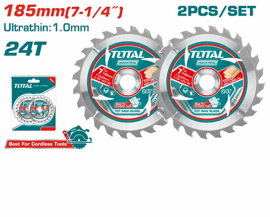 TOTAL Ultra-Thin TCT Saw Blade Set TAC2331853
