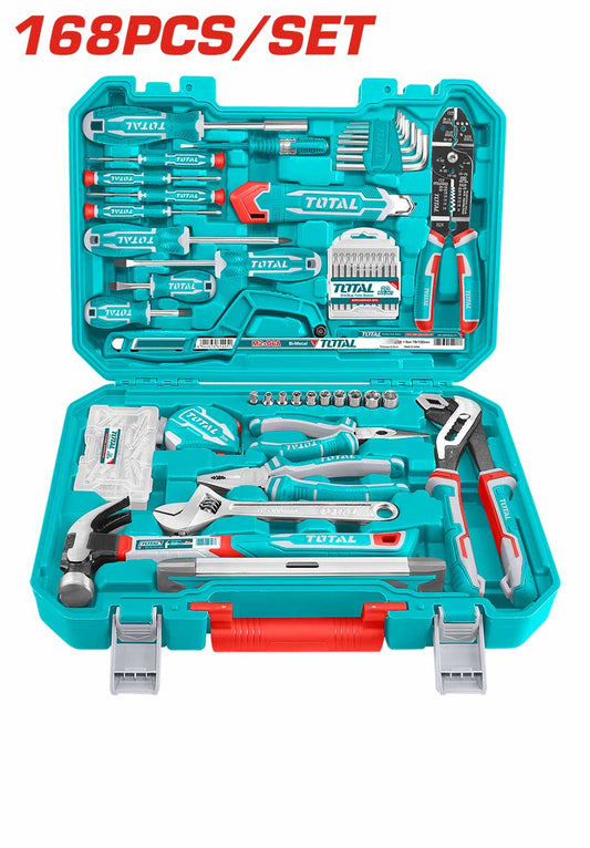 TOTAL 168-Piece Hand Tools Set THKTHP21686