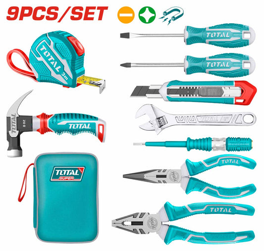 TOTAL 9-Piece Hand Tools Set THKTHP90097