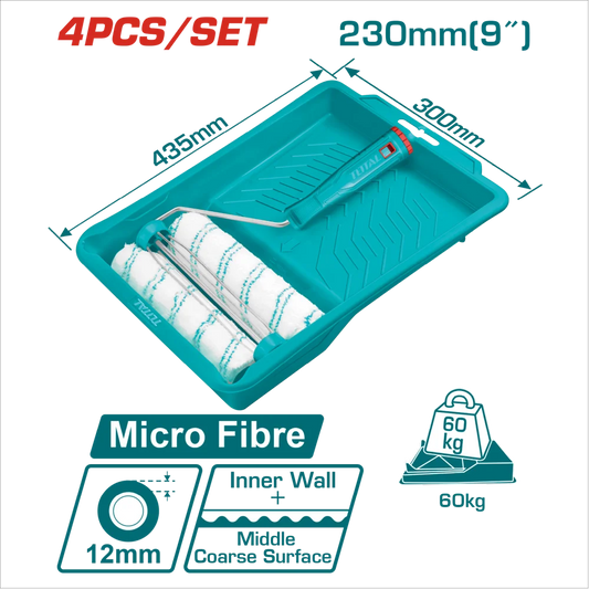 TOTAL Cylinder Brush 4-in-1 Set (Inner Wall) THT811223041