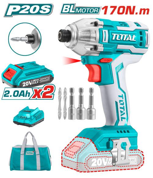 TOTAL Lithium-Ion Impact Driver TIRLI2002